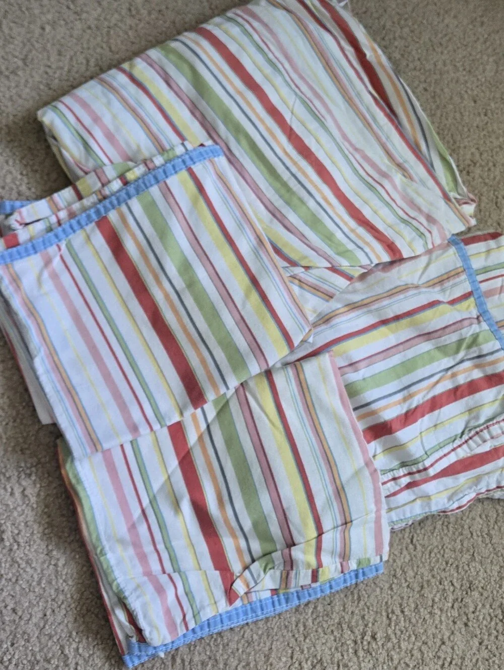 Ralph Lauren Harbor View Stripe Twin Bedding Set